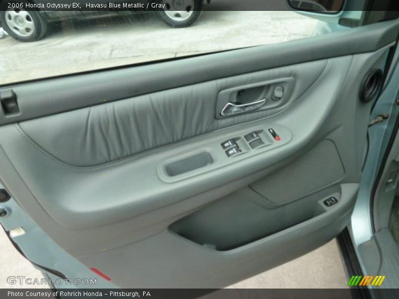 Havasu Blue Metallic / Gray 2006 Honda Odyssey EX