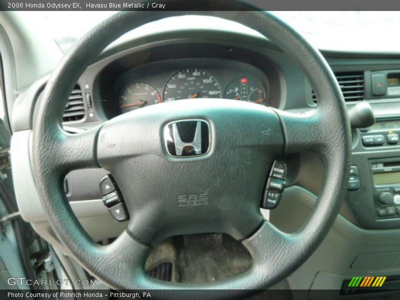 Havasu Blue Metallic / Gray 2006 Honda Odyssey EX