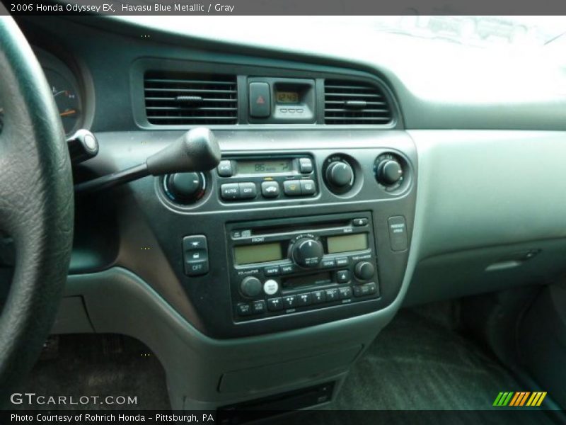 Havasu Blue Metallic / Gray 2006 Honda Odyssey EX