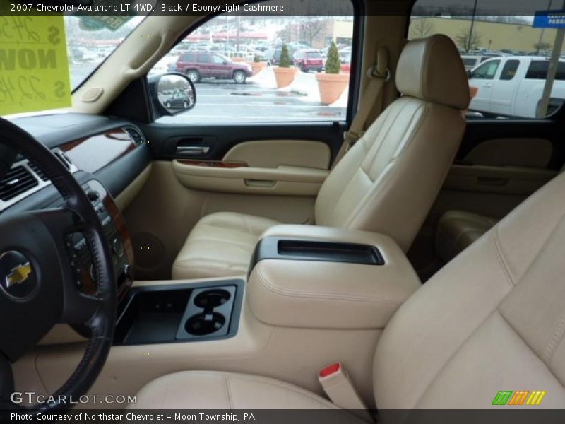 Black / Ebony/Light Cashmere 2007 Chevrolet Avalanche LT 4WD
