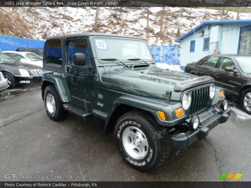 Front 3/4 View of 2003 Wrangler Sahara 4x4