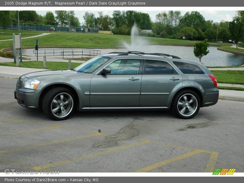 Magnesium Pearl / Dark Slate Gray/Light Graystone 2005 Dodge Magnum R/T