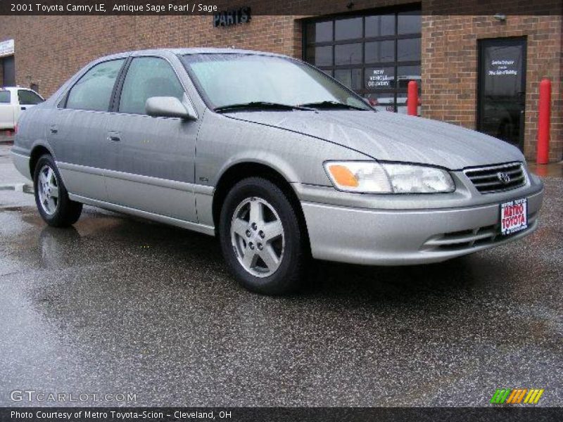 Antique Sage Pearl / Sage 2001 Toyota Camry LE