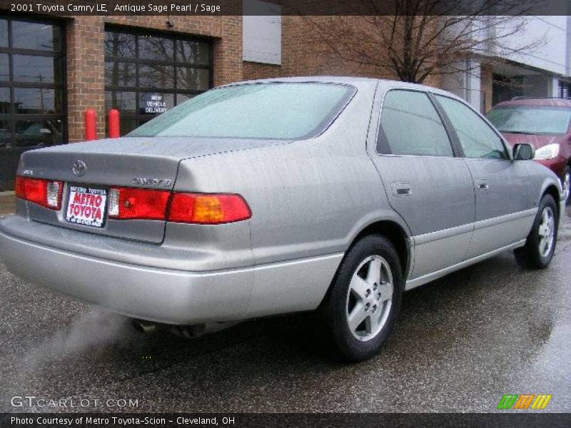 Antique Sage Pearl / Sage 2001 Toyota Camry LE