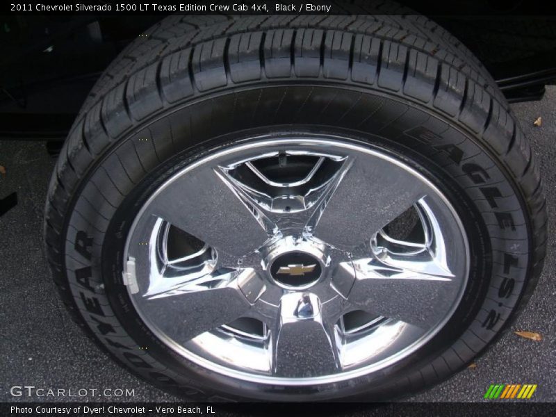 Black / Ebony 2011 Chevrolet Silverado 1500 LT Texas Edition Crew Cab 4x4