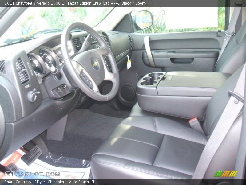 Black / Ebony 2011 Chevrolet Silverado 1500 LT Texas Edition Crew Cab 4x4