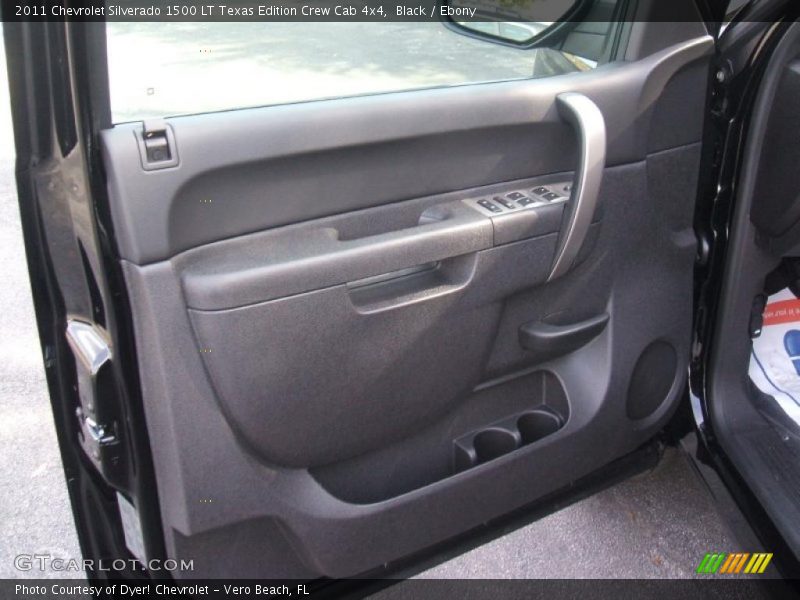 Black / Ebony 2011 Chevrolet Silverado 1500 LT Texas Edition Crew Cab 4x4