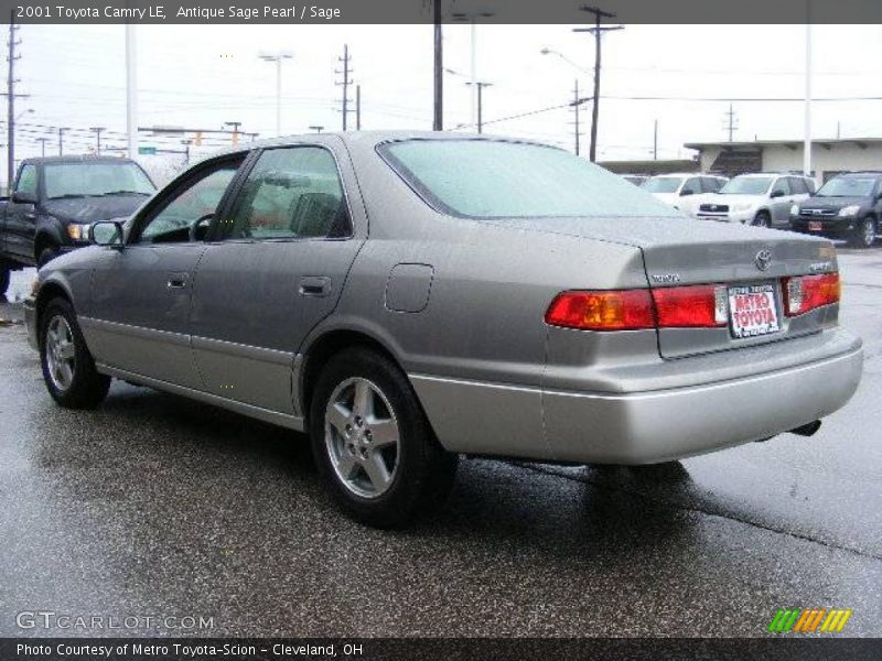Antique Sage Pearl / Sage 2001 Toyota Camry LE