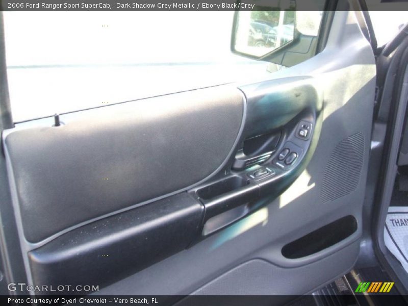 Dark Shadow Grey Metallic / Ebony Black/Grey 2006 Ford Ranger Sport SuperCab
