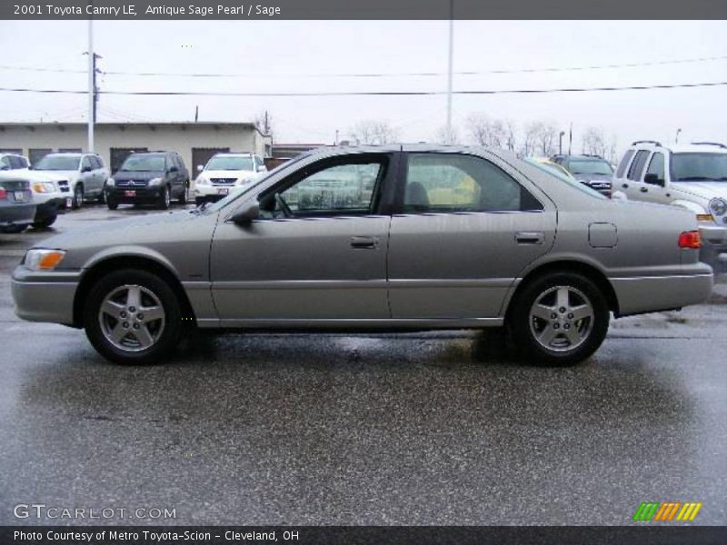 Antique Sage Pearl / Sage 2001 Toyota Camry LE