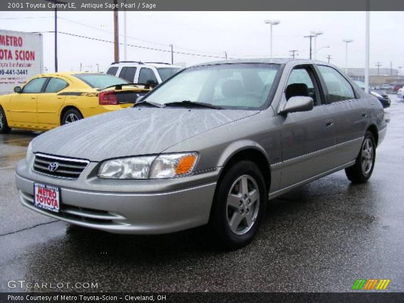 Antique Sage Pearl / Sage 2001 Toyota Camry LE