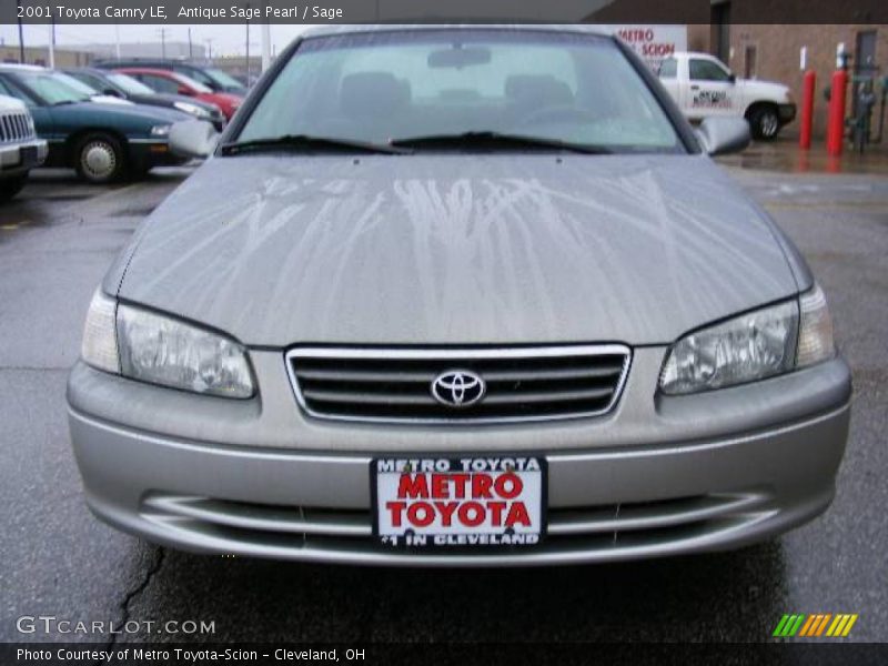 Antique Sage Pearl / Sage 2001 Toyota Camry LE
