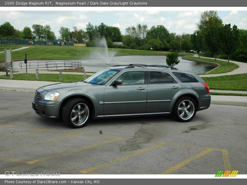Magnesium Pearl / Dark Slate Gray/Light Graystone 2005 Dodge Magnum R/T