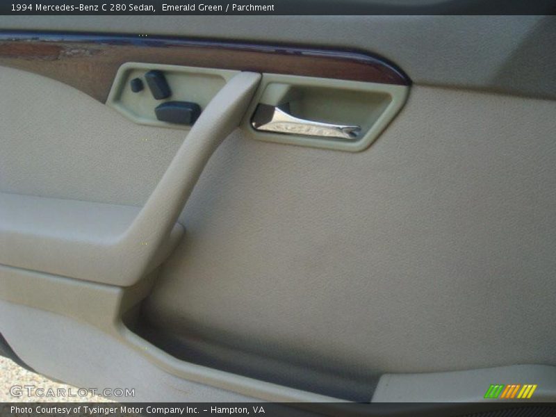 Emerald Green / Parchment 1994 Mercedes-Benz C 280 Sedan
