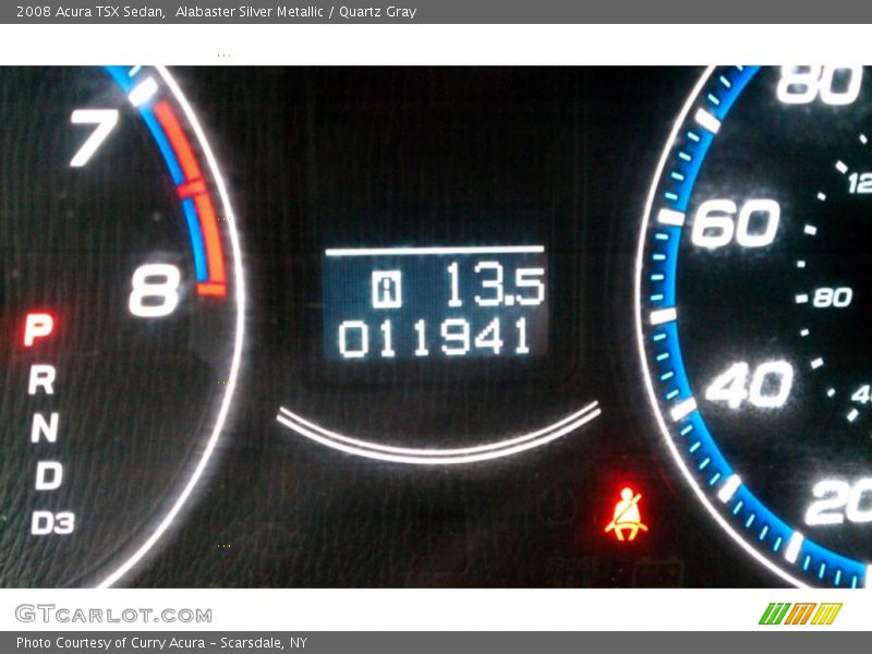 Alabaster Silver Metallic / Quartz Gray 2008 Acura TSX Sedan