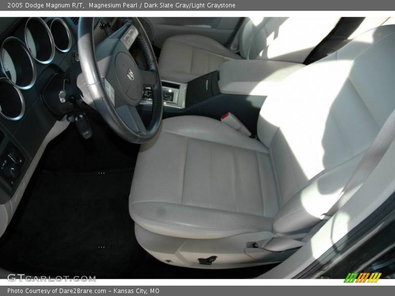 Magnesium Pearl / Dark Slate Gray/Light Graystone 2005 Dodge Magnum R/T