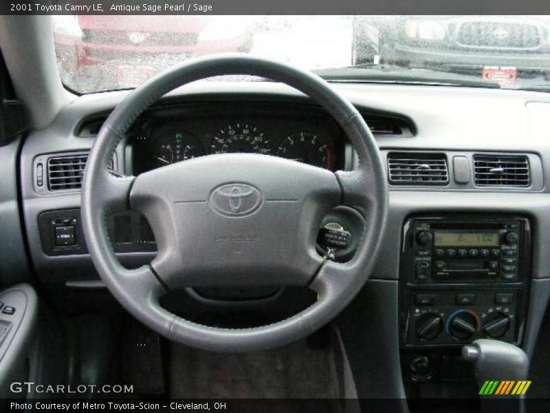 Antique Sage Pearl / Sage 2001 Toyota Camry LE