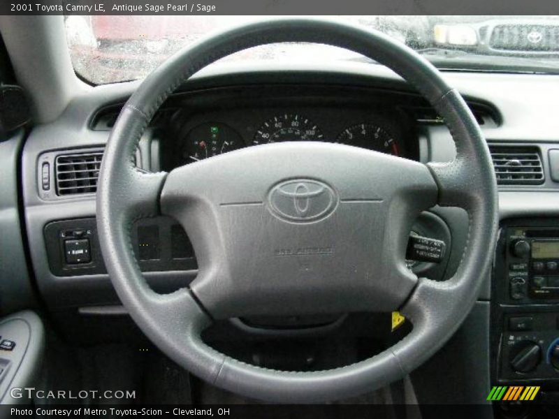 Antique Sage Pearl / Sage 2001 Toyota Camry LE
