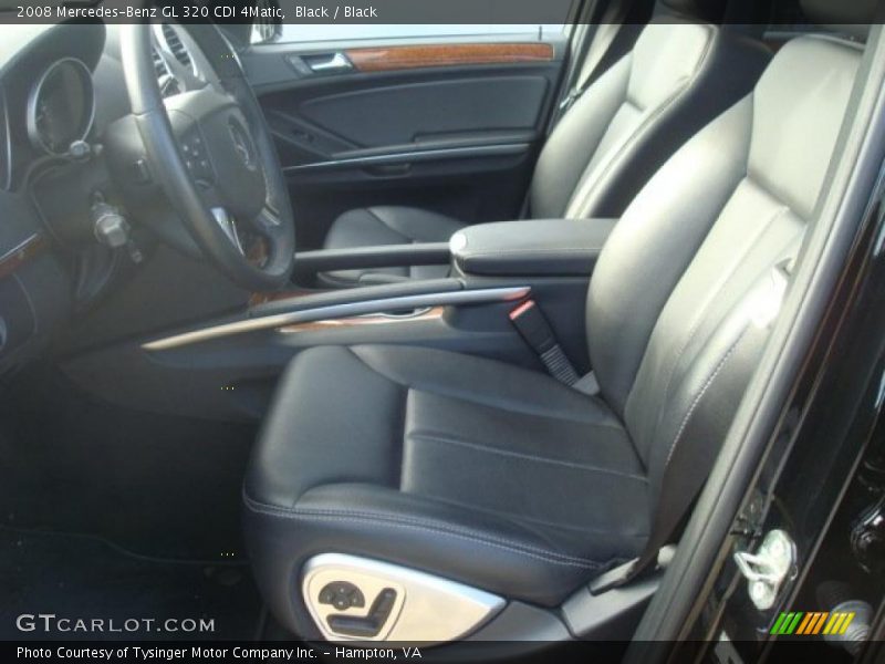 Black / Black 2008 Mercedes-Benz GL 320 CDI 4Matic