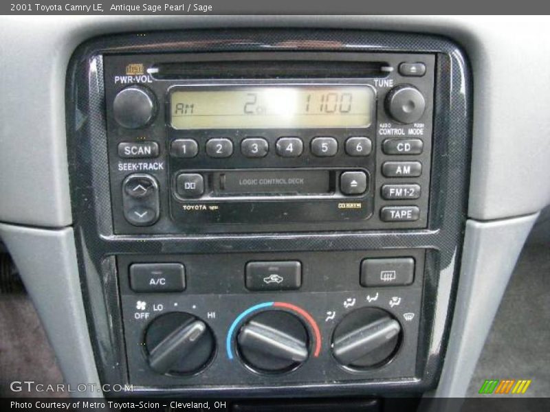 Antique Sage Pearl / Sage 2001 Toyota Camry LE