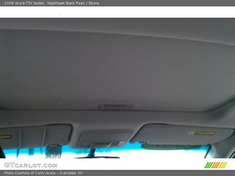 Nighthawk Black Pearl / Ebony 2008 Acura TSX Sedan