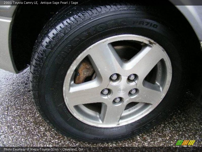 Antique Sage Pearl / Sage 2001 Toyota Camry LE