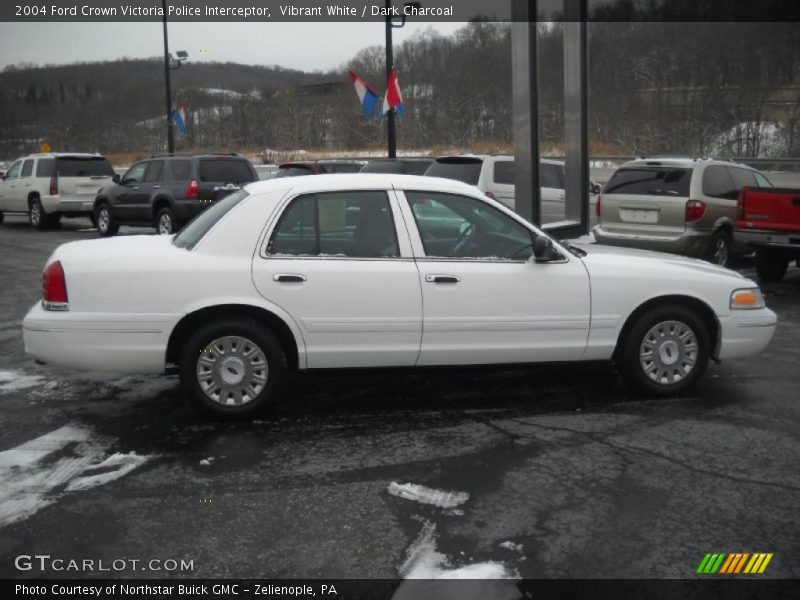  2004 Crown Victoria Police Interceptor Vibrant White