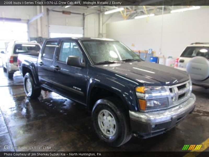 Midnight Metallic / Ebony 2008 Isuzu i-Series Truck i-370 LS Crew Cab 4x4