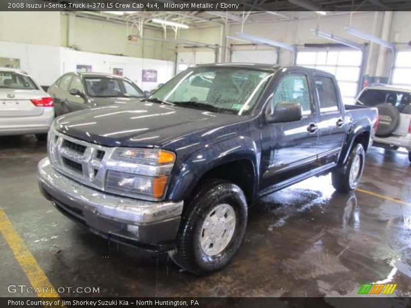 Midnight Metallic / Ebony 2008 Isuzu i-Series Truck i-370 LS Crew Cab 4x4