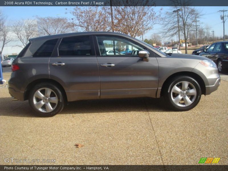 Carbon Bronze Pearl / Taupe 2008 Acura RDX Technology