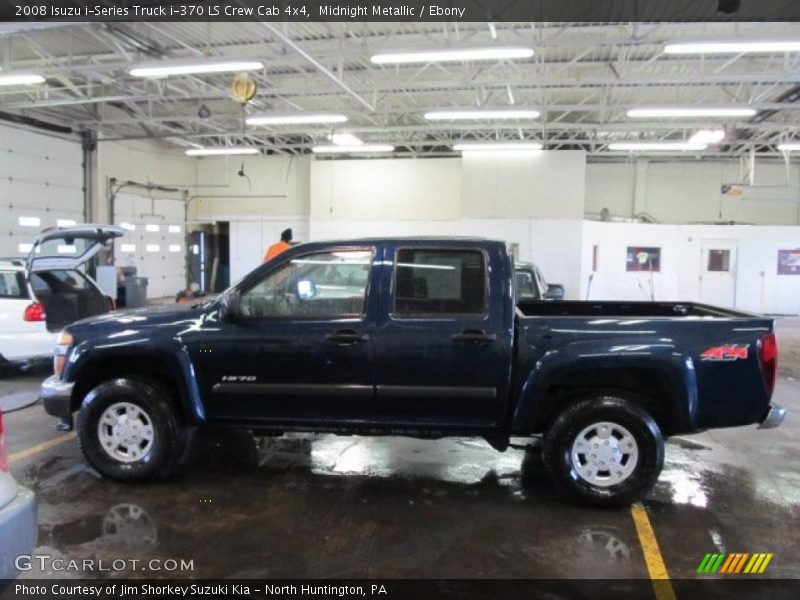 Midnight Metallic / Ebony 2008 Isuzu i-Series Truck i-370 LS Crew Cab 4x4