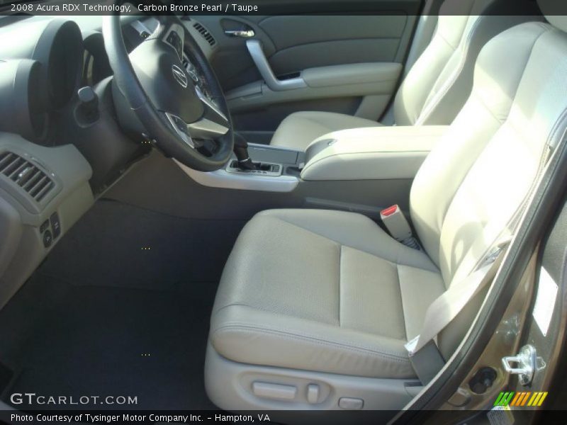 Carbon Bronze Pearl / Taupe 2008 Acura RDX Technology