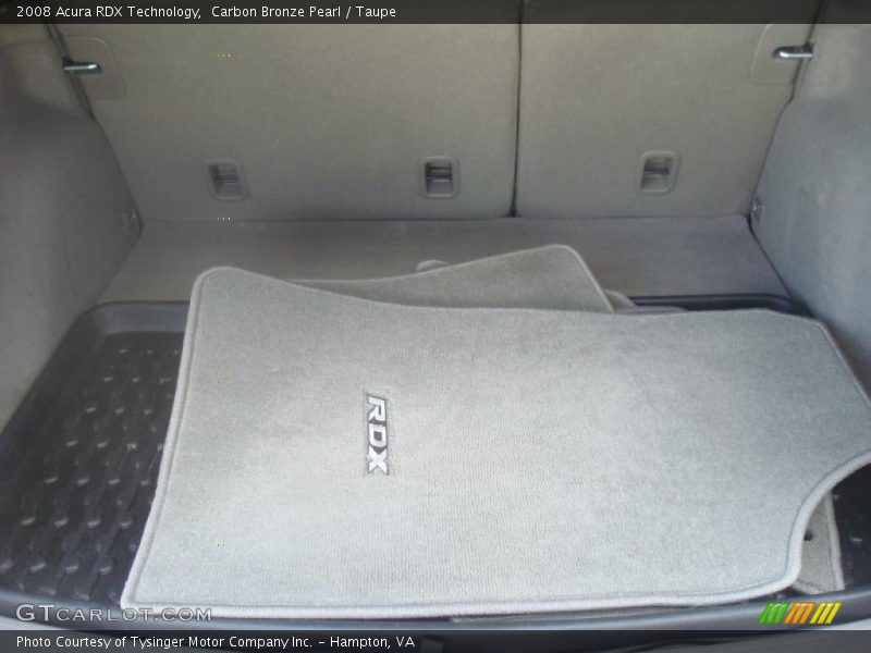 Carbon Bronze Pearl / Taupe 2008 Acura RDX Technology