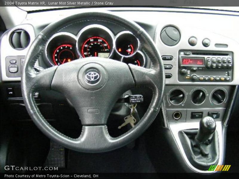 Lunar Mist Silver Metallic / Stone Gray 2004 Toyota Matrix XR