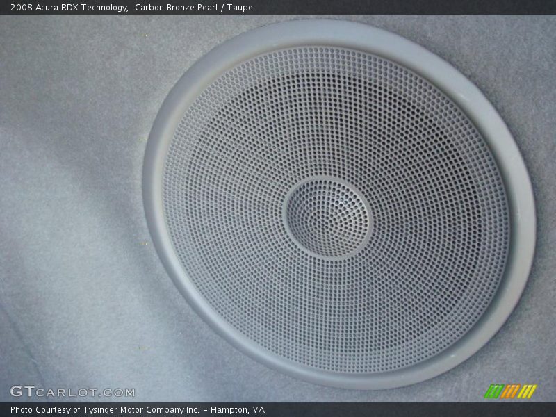 Carbon Bronze Pearl / Taupe 2008 Acura RDX Technology