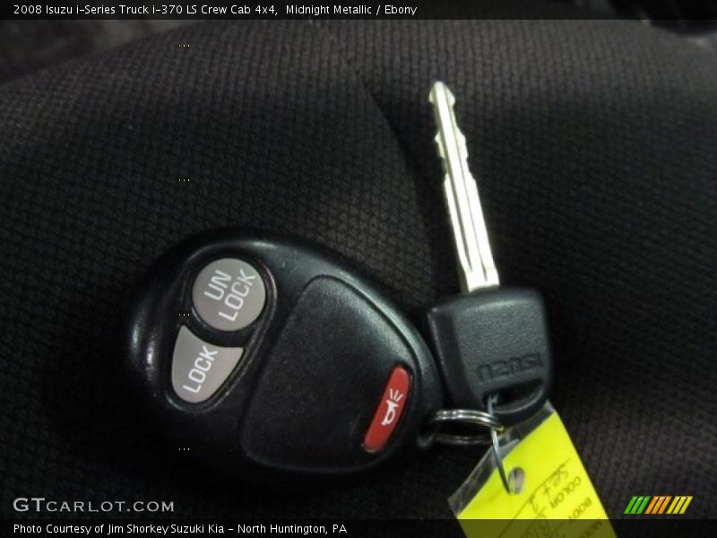 Midnight Metallic / Ebony 2008 Isuzu i-Series Truck i-370 LS Crew Cab 4x4