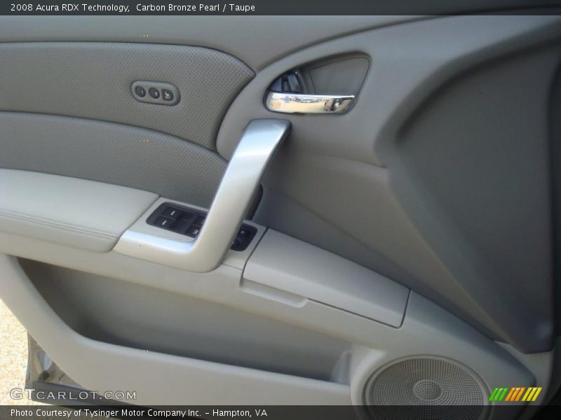 Carbon Bronze Pearl / Taupe 2008 Acura RDX Technology
