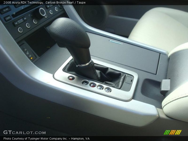 Carbon Bronze Pearl / Taupe 2008 Acura RDX Technology