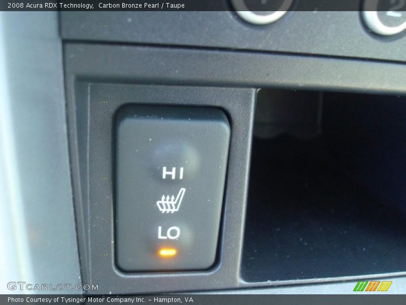 Carbon Bronze Pearl / Taupe 2008 Acura RDX Technology