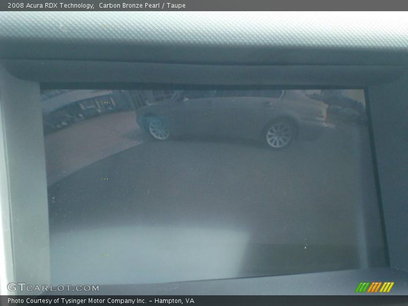 Carbon Bronze Pearl / Taupe 2008 Acura RDX Technology
