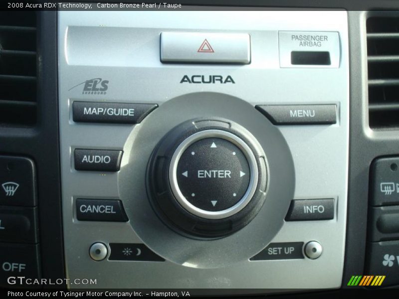 Carbon Bronze Pearl / Taupe 2008 Acura RDX Technology