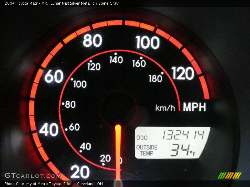 Lunar Mist Silver Metallic / Stone Gray 2004 Toyota Matrix XR