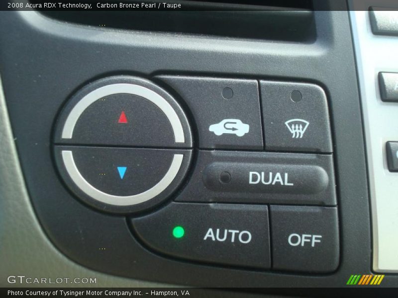 Carbon Bronze Pearl / Taupe 2008 Acura RDX Technology