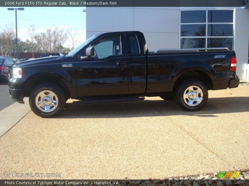 Black / Medium/Dark Flint 2006 Ford F150 STX Regular Cab