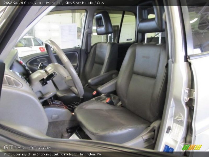  2002 Grand Vitara Limited 4x4 Gray Interior