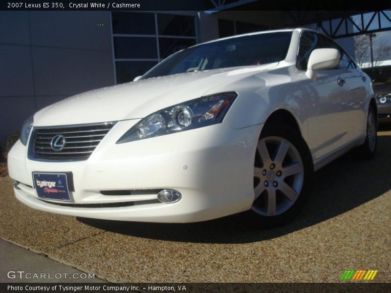 Crystal White / Cashmere 2007 Lexus ES 350