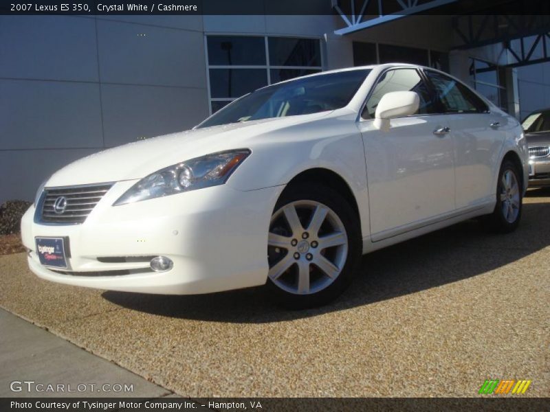 Crystal White / Cashmere 2007 Lexus ES 350