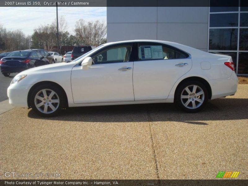 Crystal White / Cashmere 2007 Lexus ES 350