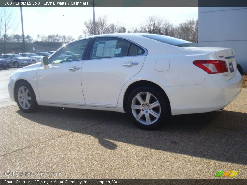 Crystal White / Cashmere 2007 Lexus ES 350