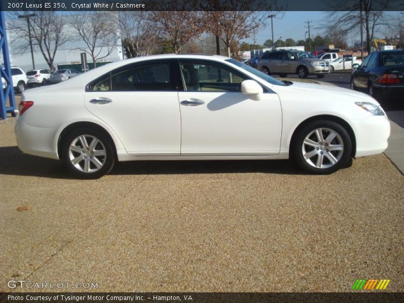 Crystal White / Cashmere 2007 Lexus ES 350
